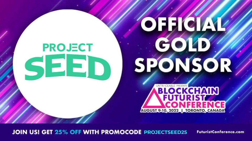Futurist_conf's tweet photo. 🍾@ProjectSeedGame is an official Gold Blockchain Futurist Conference Sponsor🍾
Helping take #Futurist22 to the next level along with their GameFi Metaverse Ecosystem!
More info 👇
https://t.co/KUbB4ewgpL
#ETHToronto #GameHub #GameFi #DAO #ESports #GrowthProgram #BSC #Solana https://t.co/AxyKr7YdM7