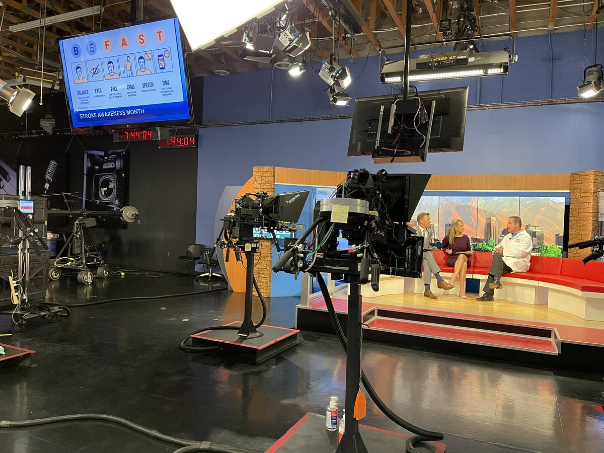 MstarHealth's tweet photo. May is Stroke Awareness Month—a good reminder to know the symptoms! B.E. F.A.S.T. as @MstarHealth’s Dr. Filip Roos said on @fox13’s #GDU.

Smelling burnt toast? There’s no evidence suggesting phantosmia is a sign of a stroke, @anchormandan. 😂 

Thanks for having us, @Kerricronk! https://t.co/CVAz0szs6O