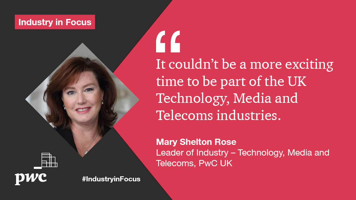 Mary Shelton Rose has been appointed #Technology #Media and #Telecoms Leader at <a href="/PwC_UK/">PwC UK</a> where she will bring her significant global knowledge and experience from across the industry to our clients. To find out more, visit: bit.ly/3FEK2or