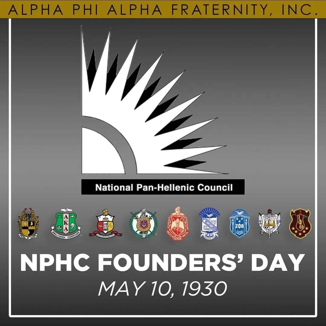 ClaytonAlphas's tweet photo. Reposted from @apa1906network Alpha Phi Alpha Fraternity, Inc. wishes our counterparts of the National Pan-Hellenic Council, Inc. a Happy Founders’ Day. 

Please share.

#APA1906Network #MenOfDistinction #NPHCFoundersDay https://t.co/Ih7DvPvh7A