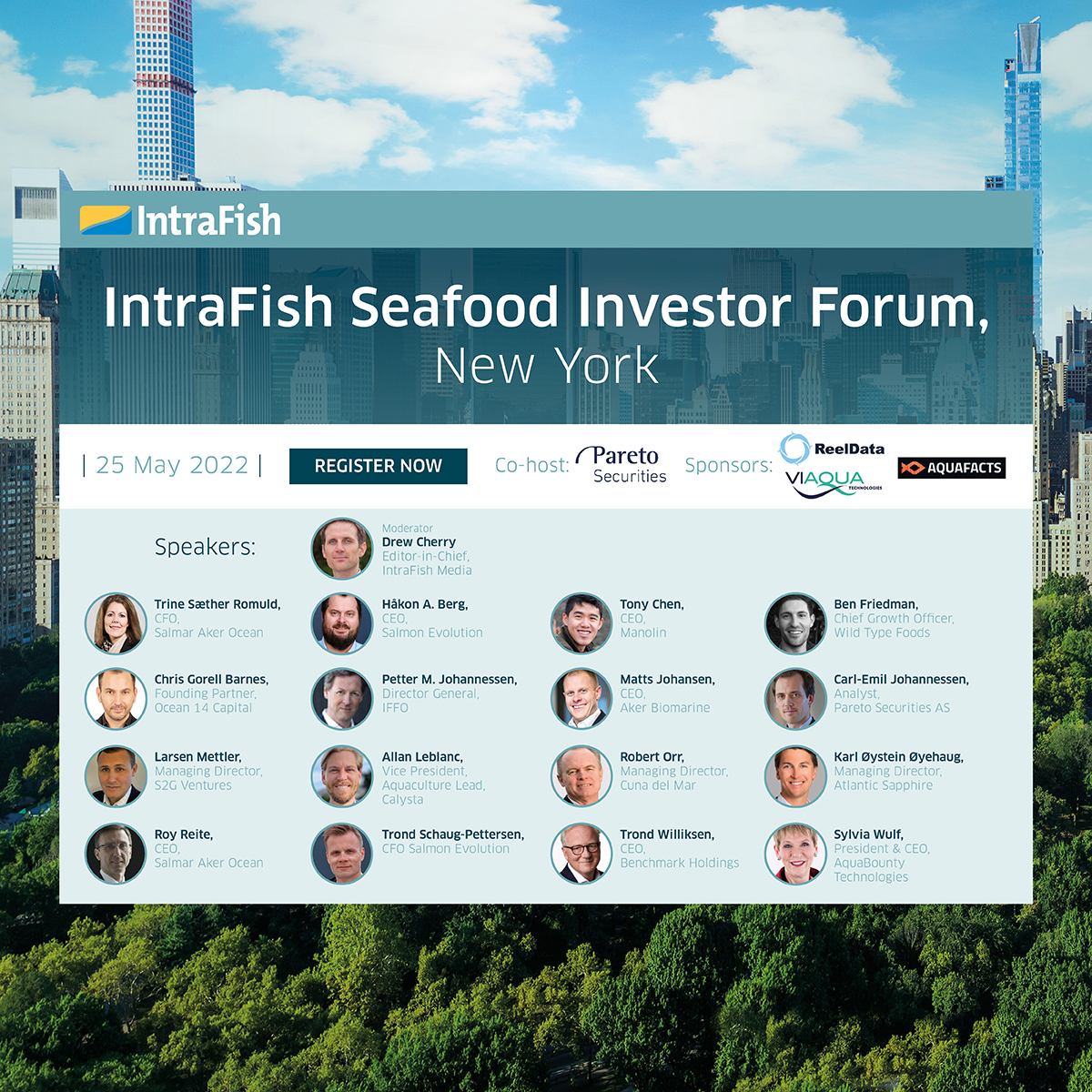Meet the industry leaders who will be providing top tier discussions and presentations as we return to New York's to gather top seafood stakeholders and financiers to offer their insights on where they see growth, opportunities and profitability.

https://t.co/6RBKKRbeM7 https://t.co/5DHYS3J15z