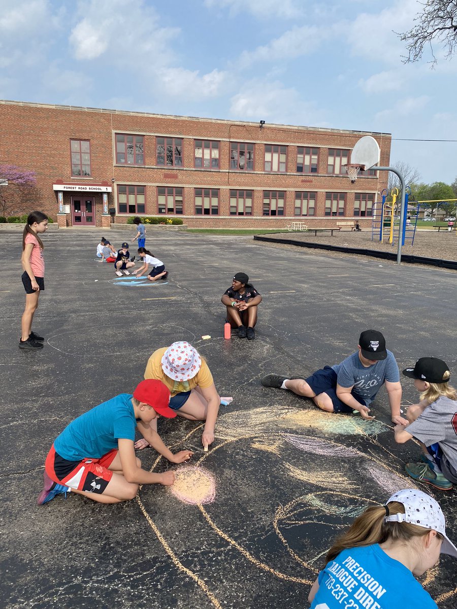 5th grade made a scale model of our solar system to understand the scale of the planets and the distance between them! 🪐#ForestRoadSchool