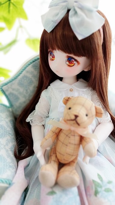 深窓の令嬢やろて……🥲
#Kumakoちゃん 
#RosenliaDoll 