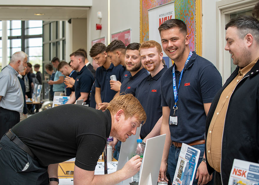hartlepoolfe's tweet photo. Excellence was certainly on exhibition last week at this year's @HCFEEngineering Project Presentation Day ~ A culmination of Level 3 and Level 4 students' year-long projects with over 100 projects on display.
Read more >> https://t.co/w4sX4B3nks 
#TransformingLives #PPDay2022 https://t.co/YFmDs5eWGV