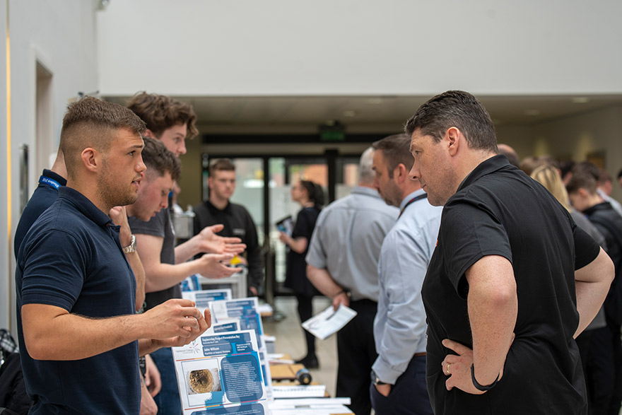 hartlepoolfe's tweet photo. Excellence was certainly on exhibition last week at this year's @HCFEEngineering Project Presentation Day ~ A culmination of Level 3 and Level 4 students' year-long projects with over 100 projects on display.
Read more >> https://t.co/w4sX4B3nks 
#TransformingLives #PPDay2022 https://t.co/YFmDs5eWGV