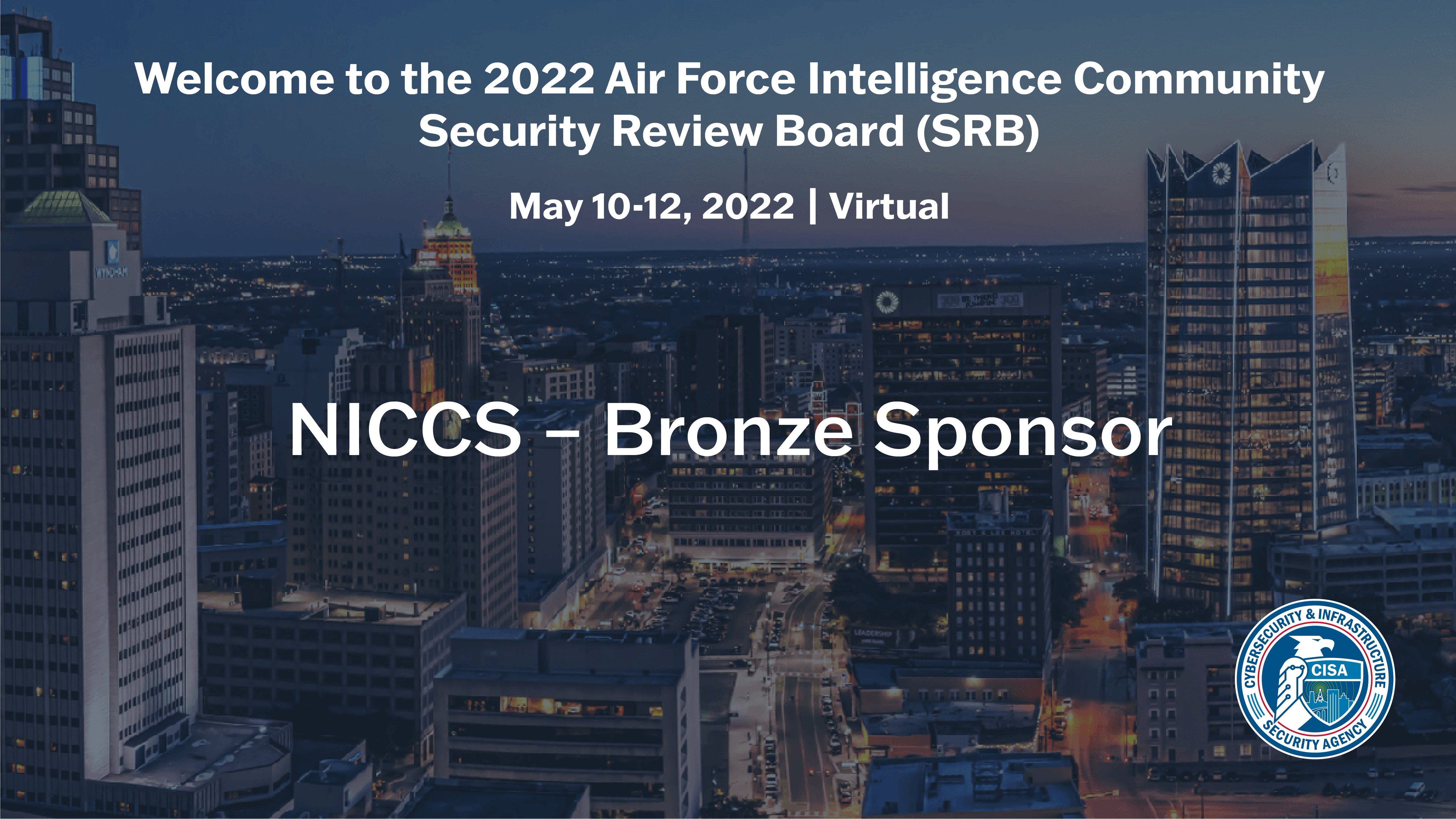 USCERT on Twitter "🛩️ Today kicks off the Air Force IC SRB event