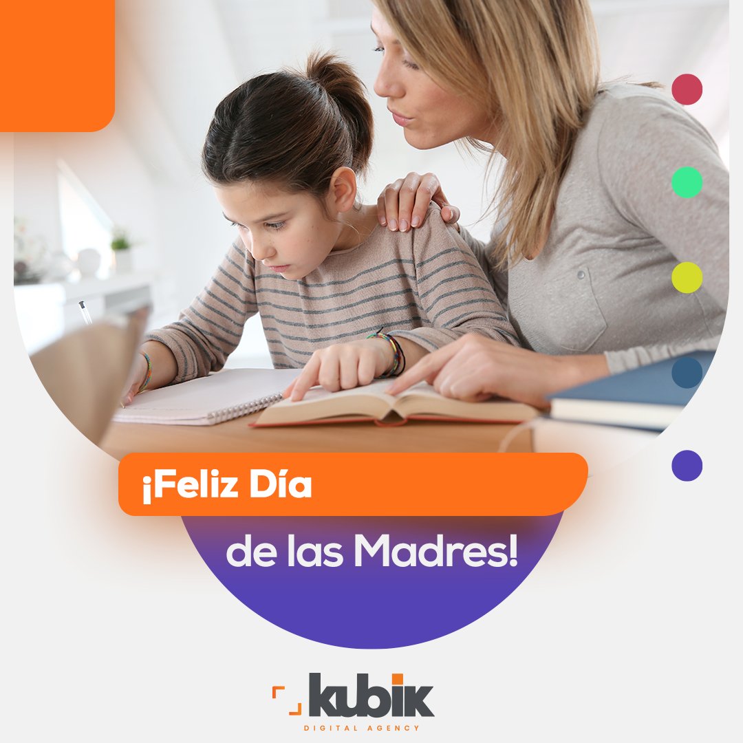 kubik_digital's tweet photo. De parte de todo el equipo de Kubik les deseamos un feliz día a todas nuestras colaboradoras y clientes. 😍🎉

Reiteramos nuestro compromiso con la igualdad de oportunidades y equidad de género. 💪

¿Quieres conocer más de nuestra agencia? Mándanos un mensaje. 📲

#DiaDeLasMadres https://t.co/JmqKLsRHFF