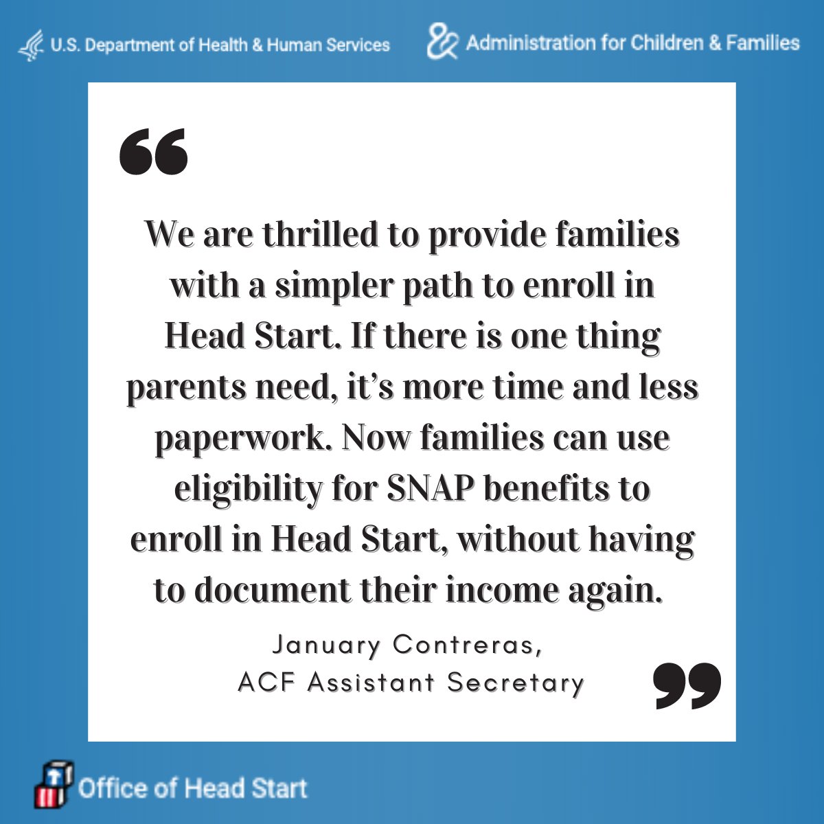 Head Start Services  The Administration for Children and Families