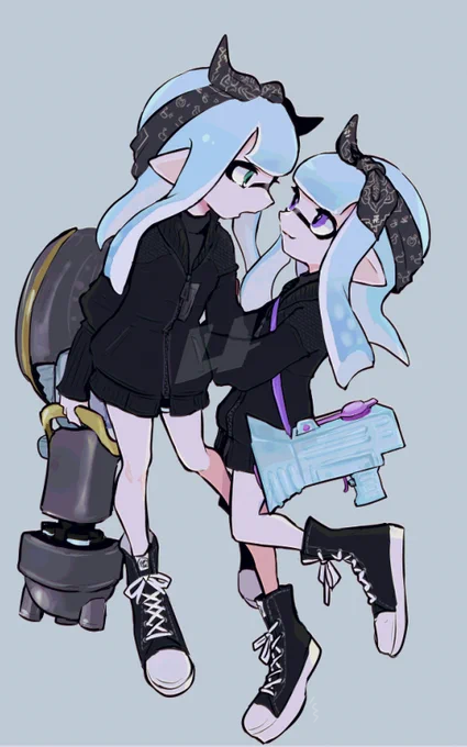 💚💜 