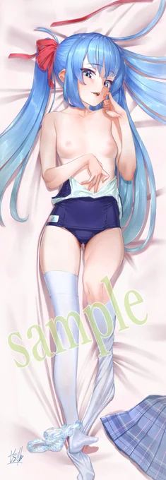 [R-18] でじたん抱き枕カバー #でじたん #スク水 #セーラー服 #抱き枕 https://t.co/kBMjLpq2Si 