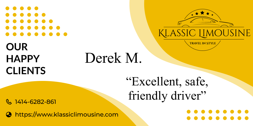 KlassicLimo's tweet photo. Meet Our Happy Clients. 
Sure, we can tell you we're brilliant, but better to hear what people are actually saying...

#MilwaukeeBlackService #MilwaukeeBlackCarService #MilwaukeeBlackCarLimousineService #MilwaukeeLimousineService #LuxuryCarServiceMilwaukee https://t.co/yl0RUYBd6d