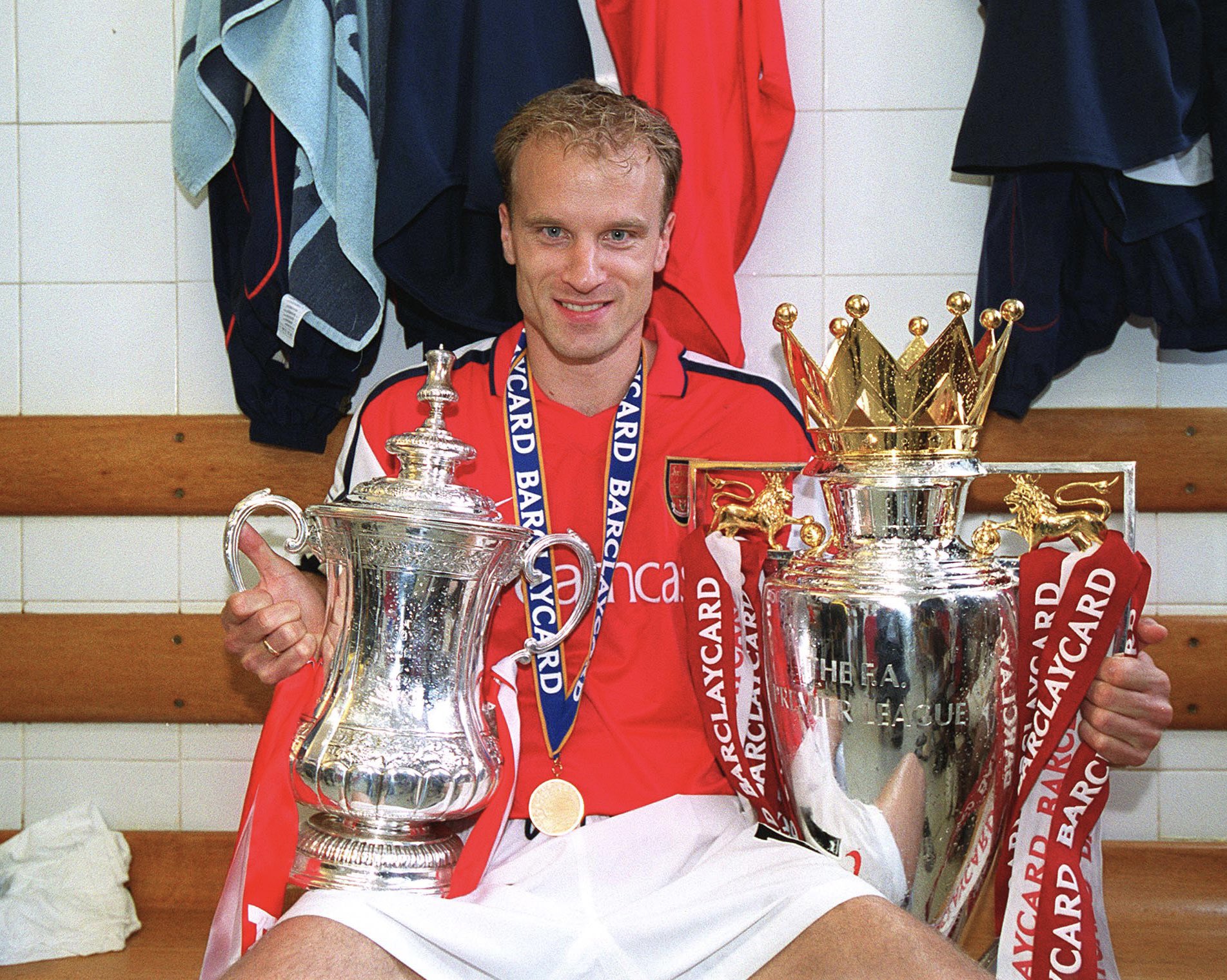 Happy 53rd birthday to Arsenal legend, Dennis Bergkamp    : Stuart MacFarlene/ Arsenal  FC (Getty Images) 