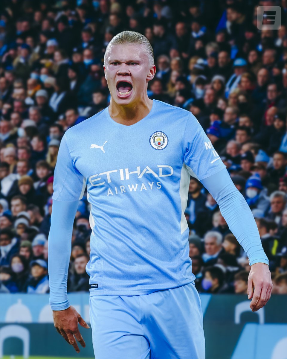 ESPNFC's tweet photo. OFFICIAL: Manchester City have confirmed the signing of Erling Haaland 😯 https://t.co/dNbUCiMA0o