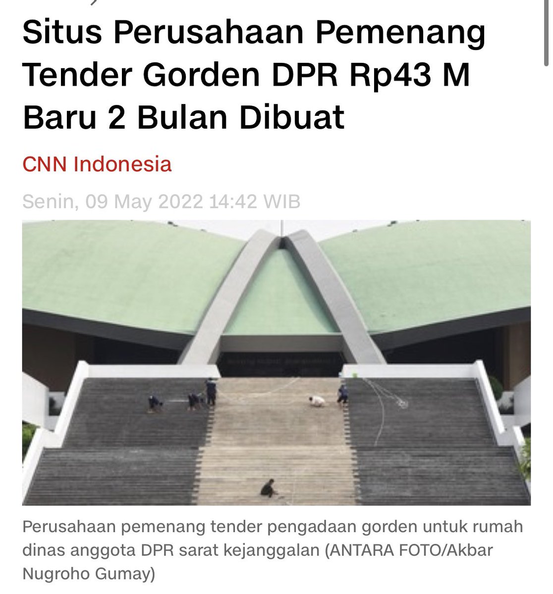 tubirfess's tweet photo. 2beer! Gedung Kantor terlihat baru dan tidak ada aktifitas kerja ataupun yg berkaitan dgn Industri pengrajin, dan Websitenya masih da lorem Ipsum aka baru bgt buatnya :( Tapi gimana bisa menang tender? dengan doa Ibu?

https://t.co/KdTPmk5ySf