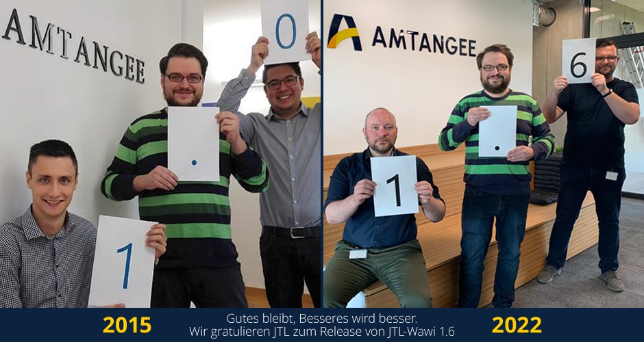 AMTANGEE's tweet photo. #JTL #WaWi 1.6 verlässt bald die Open-Beta-Phase, AMTANGEE #CRM Build 1652 ist vorbereitet! (Waren wir jemals nicht vorbereitet?) 😉 https://t.co/VTTwuaJkWY @JTLSoftware https://t.co/eBF88C38Ss
