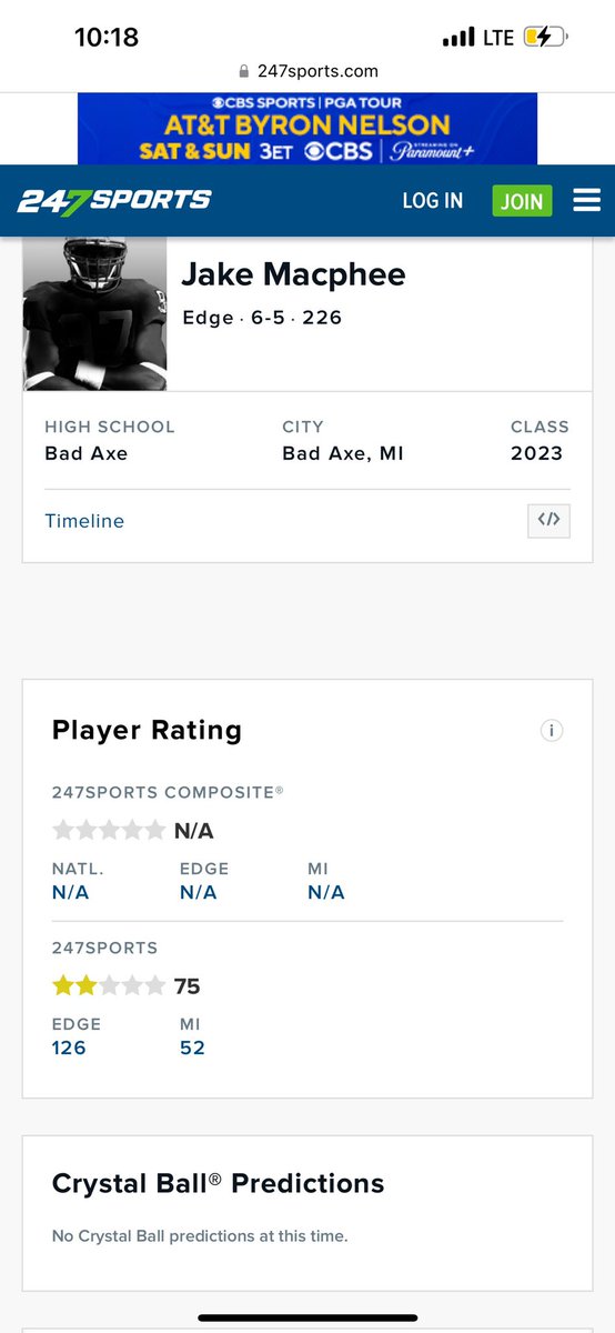 I’d like to thank <a href="/AllenTrieu/">Allen Trieu</a> and <a href="/247Sports/">247Sports</a> and their crew of evaluators for rating me as a 2⭐️.  I will keep working hard everyday to get better.