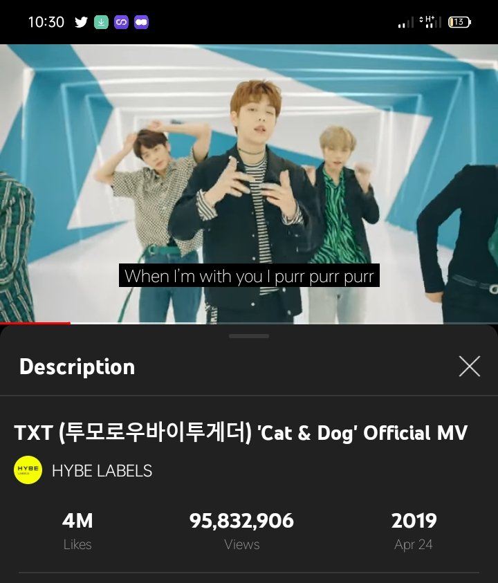 kimangie0925's tweet photo. Keep streaming moas no matter how 🐍 susan is... Pls include cat&amp;dog mv to 100M views soon.. 

#GOOD_BOY_GONE_BAD 
https://t.co/kO1MMDd1FC

@TXT_members @TXT_bighit https://t.co/2Iz28Q6AEu