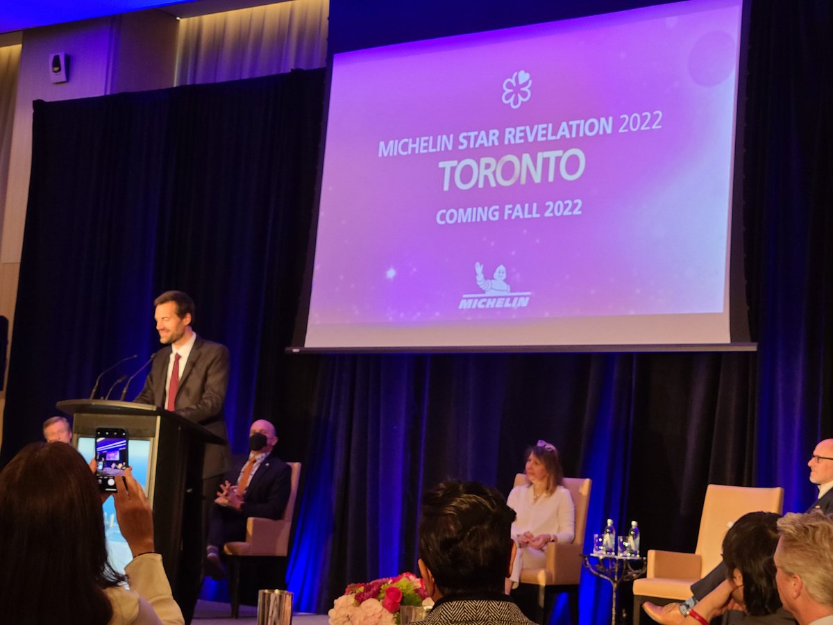 It's official! Toronto is the first Michelin destination in Canada,  bringing our extraordinary culinary story to the world. #SeeTorontoNow