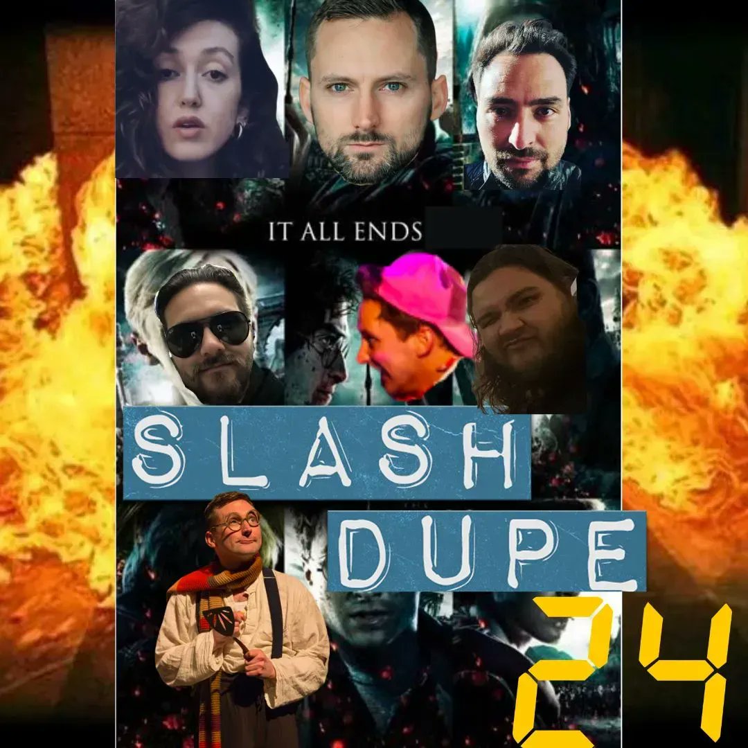 SlashDupe's tweet photo. #SlashDupe EP 24 OUT OF THE FRYING PAN is OUT NOW! Final Part of Series 1 @MollyGraceCutl1 &amp; @Chris_Coxon pitch a musical, prison escape &amp; a murderous pan
Listen on Spotify https://t.co/Dm77iAE1f7 &amp; Apple https://t.co/QnlCX88K8Y
#BusbyBerkeley #SingingInTheRain #OutOfTheFryingPan https://t.co/iITkrhF4Wg