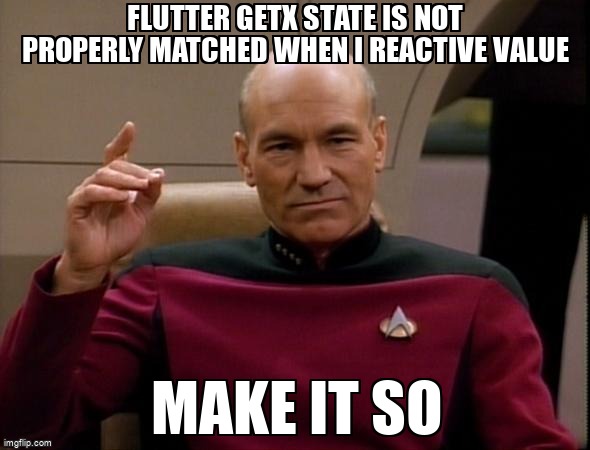 overflow_meme's tweet image. Flutter getx state is not properly matched when I reactive value stackoverflow.com/questions/7218… #flutter #fluttergetx