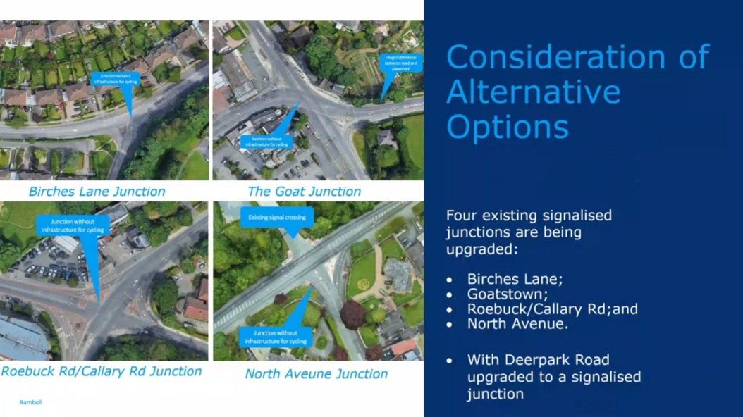 GraingerAnna's tweet photo. #Taney Rd-N11 Active Travel Scheme to
•improve safety,
•reduce traffic speed &
upgrade active mobility infrastructure🚶♀️🚲
linking the East & the West side of the County.
📌 Public consultation & Info briefings takes place fm 9th May-17th June ⬇️
https://t.co/VKKJNqtjFu https://t.co/fNOlnHUtdb