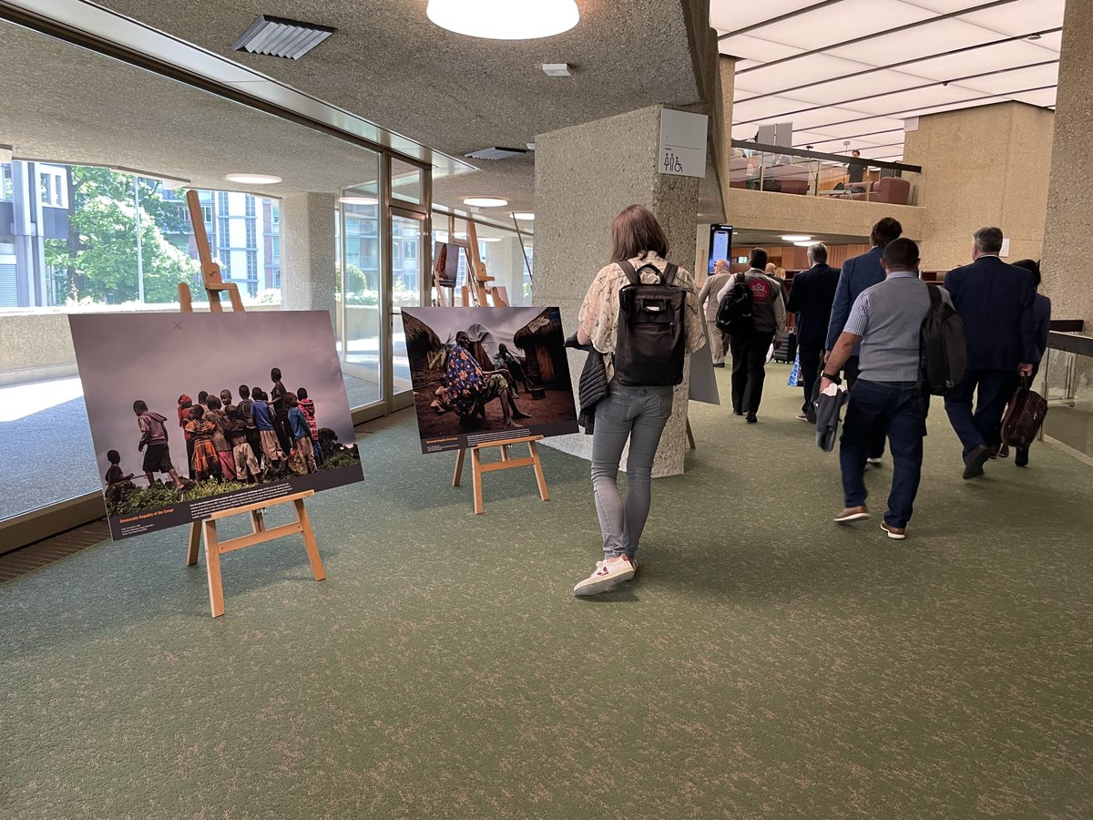 Tom_Peyre_Costa's tweet photo. In Central &amp; West Africa, our capacity to reach ppl in need has significantly decreased in recent years.

We don't talk about it loud enough.

Today, @NRC_Norway launched a photo exhibition at the @LEP_HNPW in Geneva to bring back on the table the issue of humanitarian access. https://t.co/KNj1nyWreS