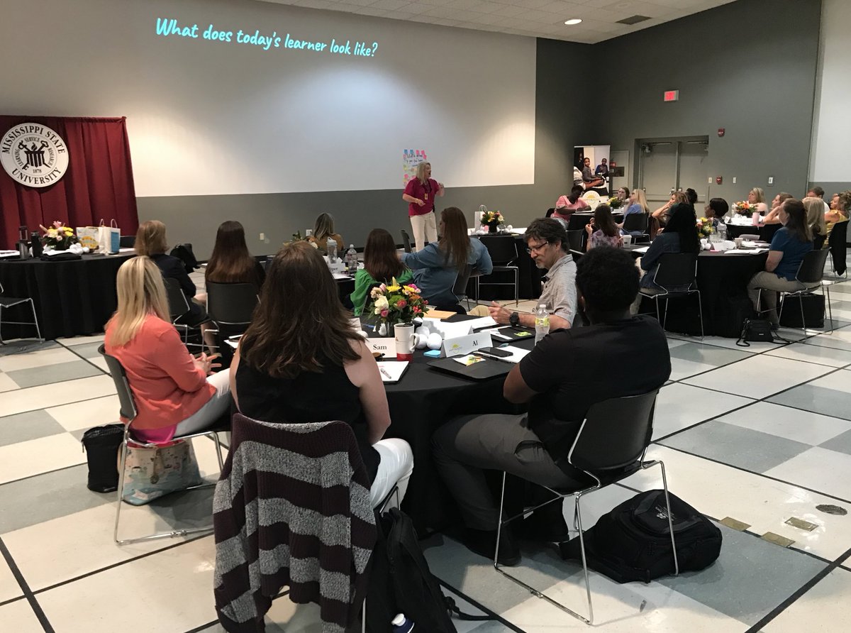 The Office of Nutrition Education learning about today’s learner from Julie Fancher and Benita Brown from the Starkville Oktibbeha County School District. <a href="/MSUExtService/">MSU Extension</a>
