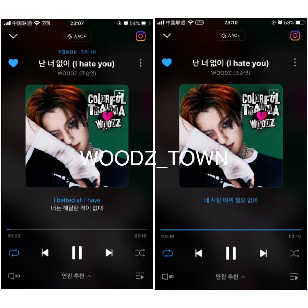WOODZ_TOWN's tweet photo. @c_woodzofficial 💜🖤

#WOODZ #조승연
#COLORFUL_TRAUMA #난너없이 https://t.co/wmC324R7nZ