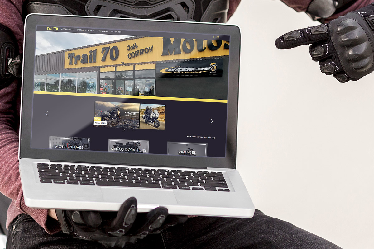 Torop_Net's tweet image. Le magasin Trail 70 Maxxess Vesoul nous a renouvelé sa confiance pour la refonte de son site vitrine ! 🏍
Retrouvez son catalogue de #motos neuves, anciennes et vintages sur trail70.fr !
#vesoul #hautesaone