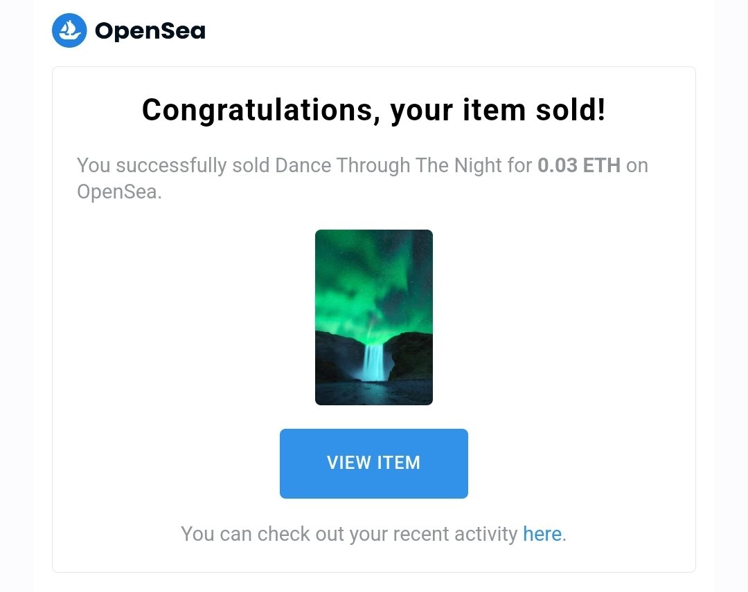 🚨 SALES UPDATE 🚨

Already 3 editions gone in early sales from my Limited Edition "Dance Through The Night" on OpenSea 🤩🚀

Thanks to <a href="/AgataKhaaa/">Agata</a> @onecoolmfer and <a href="/GuyNorcal/">NorCal_Guy</a> for this !

Public sales tomorrow at 04:00pm CET 🚀💯

• 0.04 ETH
• 27/30 left