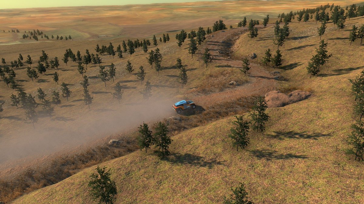 sim_motorsport's tweet photo. Trabajando nueva etapa. Tercera de nuestra primera entrega en Rally-Raid. De unos 40 km. e inspirada en @BajaAragon. Muy técnica y variada.

Formará parte del campeonato promocional y tendrá pasadas limitadas según reglamento (en redacción)

Más que un juego, #simracing https://t.co/9AEAX3PAxs