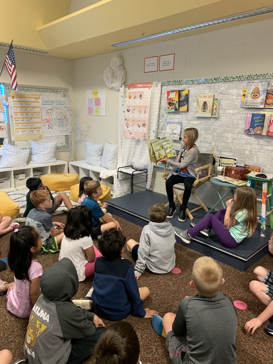 We loved having the principal for the day in our classroom to read to us <a href="/PrairieTrace1/">Prairie Trace</a>