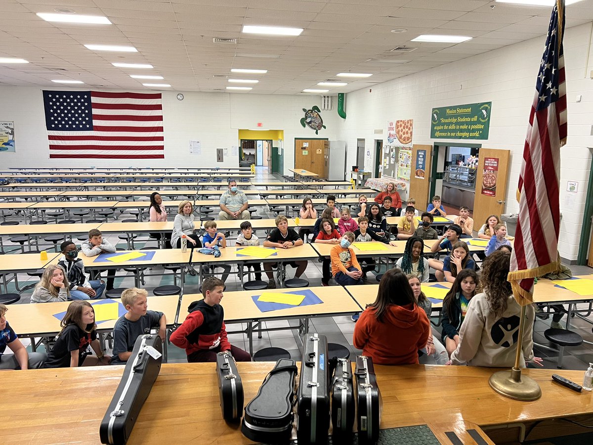CounselorShark's tweet photo. We had so much fun at our Princess Anne Middle Meet and Greet! Thank so much to Ms. Hinton and @nasantalucia for coming over to SES to speak to your future Panthers! @PAMSPanthers @PAMS_Counselors @StrawbridgeES https://t.co/4eN13HDbas