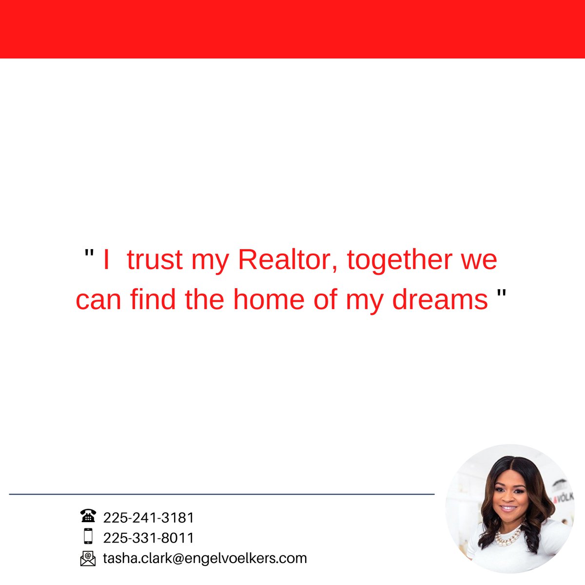 EVTashaClark's tweet photo. HOMEBUYERS AFFIRMATION ✨

You may be a little overwhelmed with everything. From the preapproval process to the home search, there’s a lot to understand and navigate. In the midst of it all, it’s okay to take a breath and remind yourself that it’s all worth it.

Say it with me: https://t.co/YeBIXVUVtp