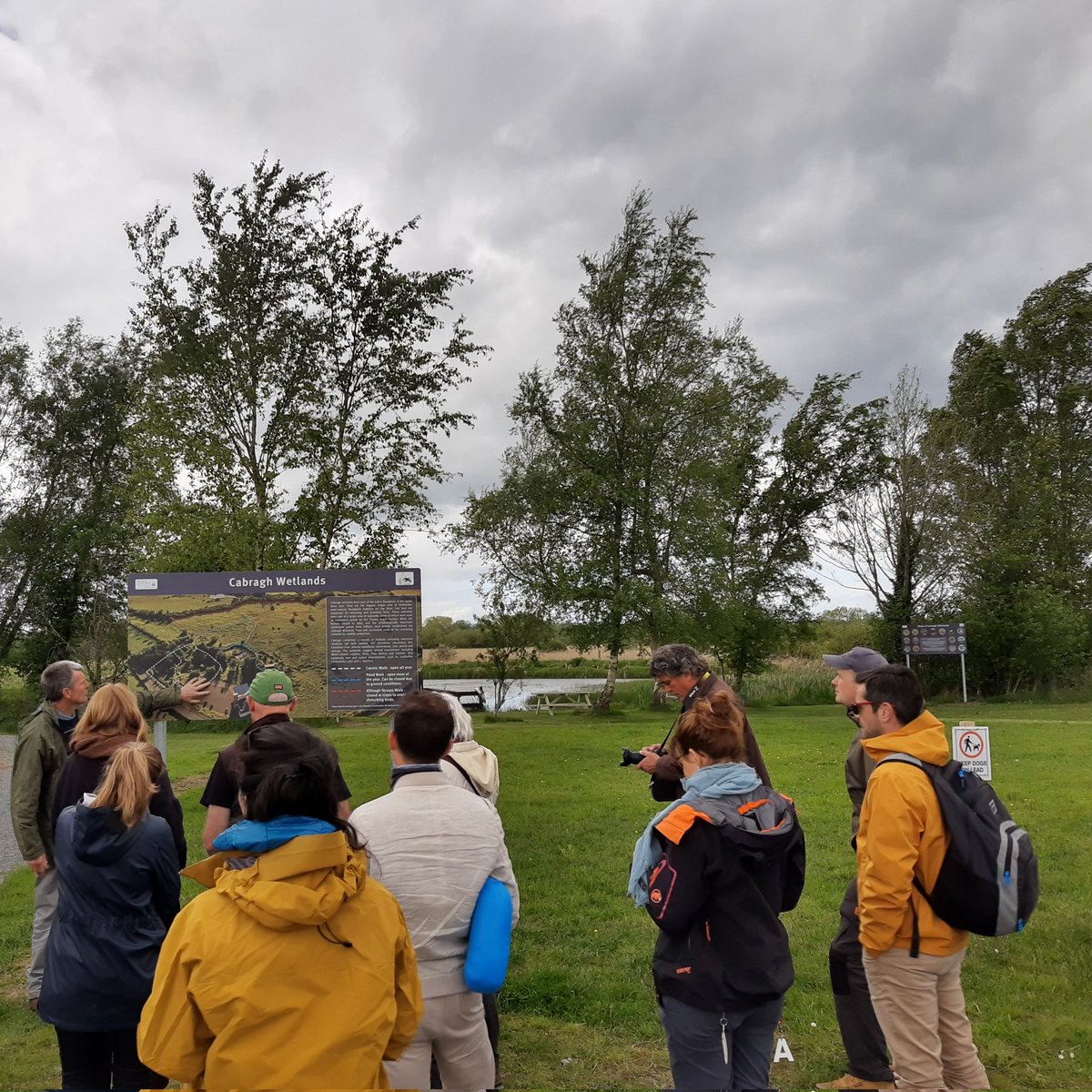 Inspired by the Cabragh Wetlands, a potential town dump area turned into a highly valuable wetland, taking lessons learned to our next session of #CarbonREconnects