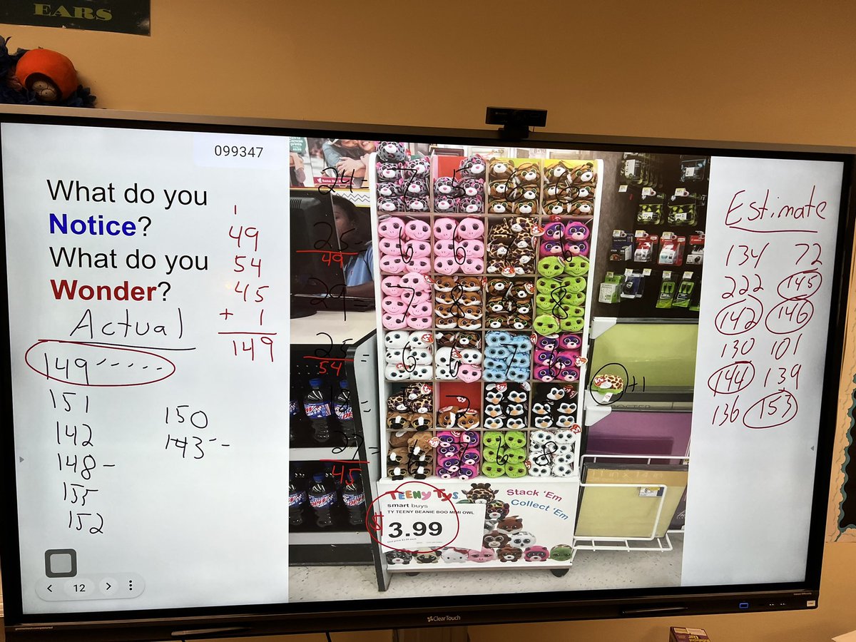 btoth4thgrade's tweet photo. Practicing subitizing, estimation, and multiplication. #trinitylearns @jdsears404 @Overly4thgrade https://t.co/ZtAFO8x7gd