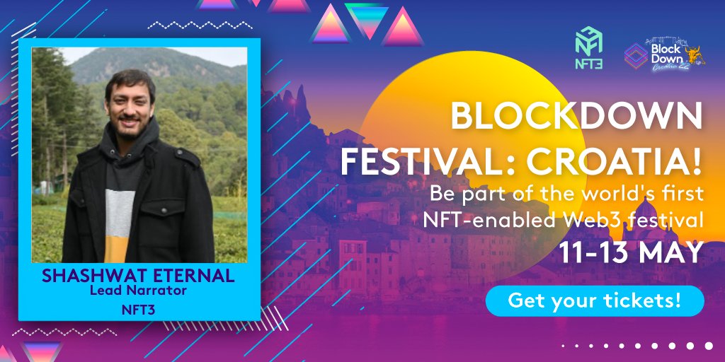 0xHeyISME's tweet image. SO as #BlockDownConf madness intensifies, we have a surprise!

Not only will Founder @dylandewdney deliver the keynote speech, 

Lead Narrator @ShashwatEternal will also be speaking on Culture, #Crypto and the Future.👽🛸