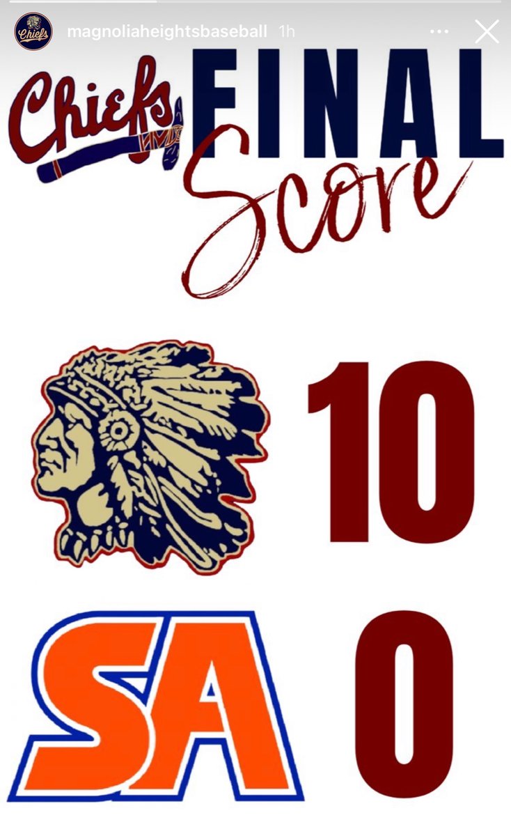 BoosterChief's tweet photo. State Playoffs Round 3, #3 ranked MH (public or private) vs.#4 Starkville Academy. Ethan Melton 1-2 with 3 RBI’s; Jackson Jenkins 1-2 with 2 RBI’s. 9th grader Caleb Doty (now 8-0): 4 IP, 2H, 4K’s, 1BB. Chiefs improve overall record: 27-5. Next game 6PM Wed. @ Starkville Academy. https://t.co/zyxGx11D7l