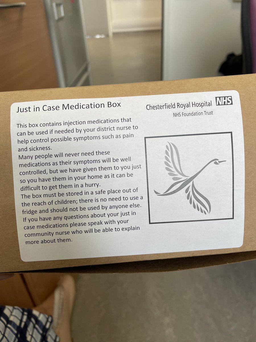 Stacey burton💙 (@staceybnurse) on Twitter photo Look what <a href="/vickylturner/">vicky turner</a> has developed! the anticipatory drug box for end of life patients to take home adding a personal touch <a href="/RoyalAcademyIm1/">Royal Academy of Improvement</a> lets see this on the rest of the wards here <a href="/royalhospital/">Chesterfield Royal Hospital NHS FT</a>#staffledchange Look what <a href="/vickylturner/">vicky turner</a> has developed! the anticipatory drug box for end of life patients to take home adding a personal touch <a href="/RoyalAcademyIm1/">Royal Academy of Improvement</a> lets see this on the rest of the wards here <a href="/royalhospital/">Chesterfield Royal Hospital NHS FT</a>#staffledchange
