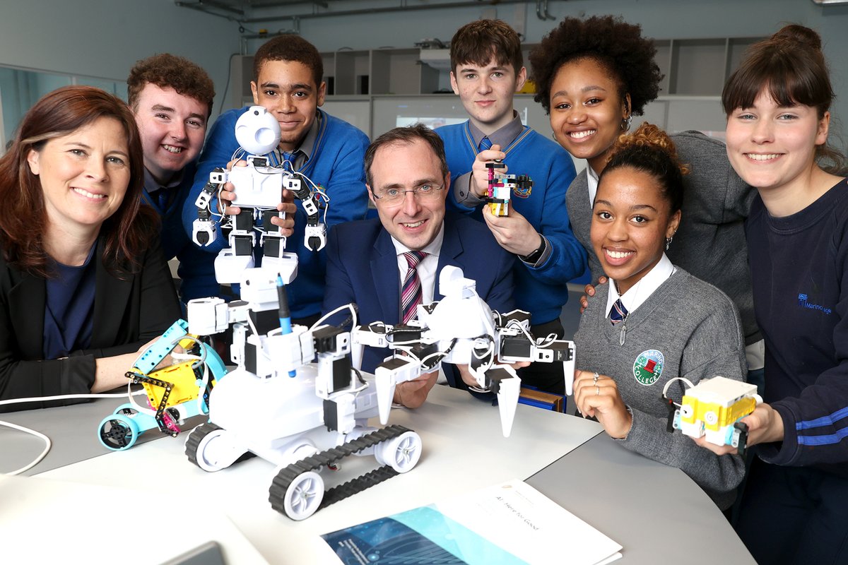 DeptEnterprise's tweet image. Congratulations to Dr @ScanlonPatricia, Ireland&apos;s first Artificial Intelligence Ambassador!

Minister @RobertTroyTD welcomed Dr Scanlon to the role, where she will lead a national conversation on the role of AI in our lives and emphasise Ireland’s commitment to its ethical use.