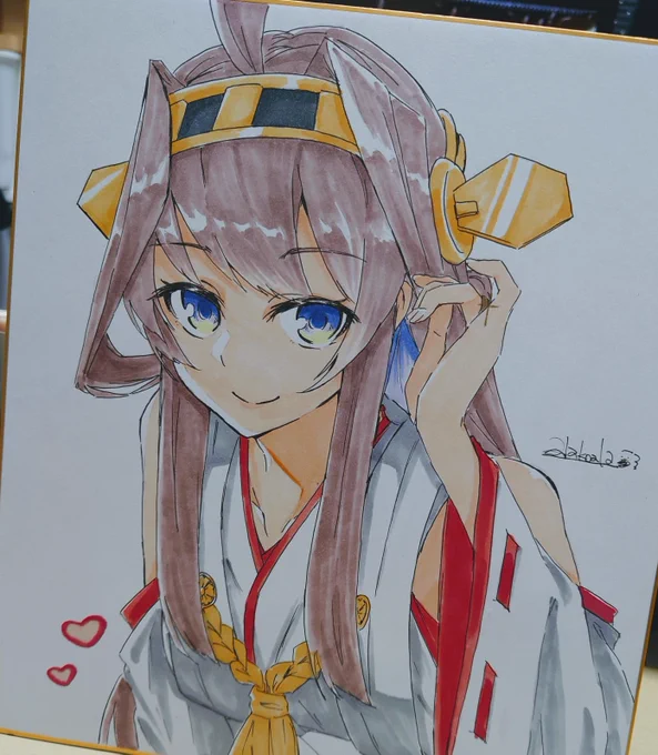 可愛く描けたんではなかろうか?! 