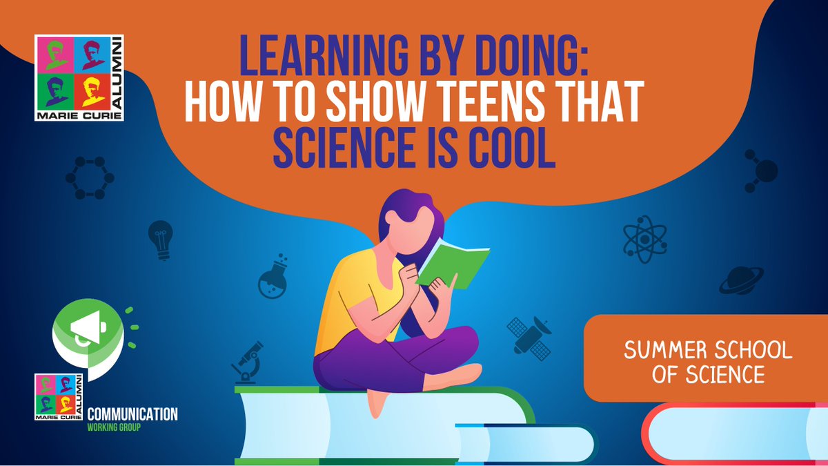 Mariecurie_alum's tweet photo. 📍 Learning by doing: How to show teens that science is cool

Planning to have scientific activities with teenagers? Our next webinar aims to give you tips and tricks on how to discuss science with them. Book your seat now and join us on May 20, 2022!
👉 https://t.co/cn6DNrQdM2 https://t.co/4TrAmQL9tm