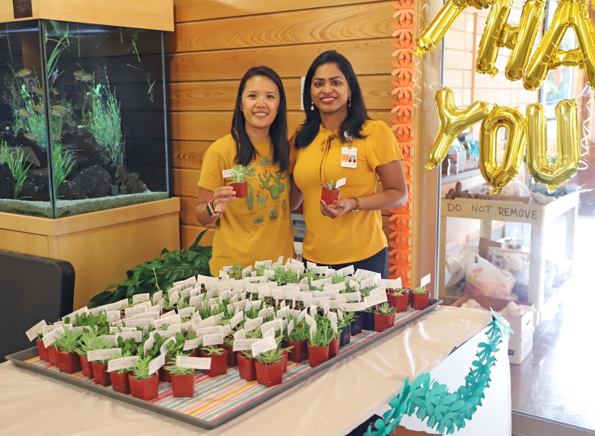 CizikNursing's tweet photo. It’s National Nurses Week, and Cizik School of Nursing @UTHealthHouston thanks our faculty for helping our students grow!  Pictured: Dr. Vuong Prieto and Dr. Nitha Mathew Joseph. #CizikNursing #NursesWeek #ManyFacesOfUTHealthHouston https://t.co/L8wBEQKEH1