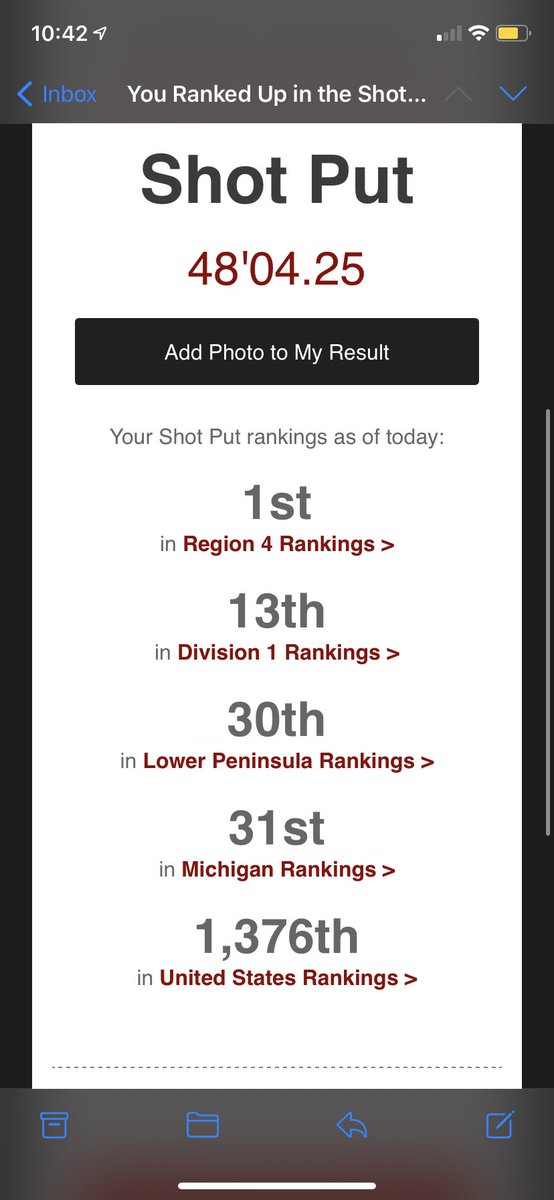 Big rank up this week but still got my mark down wrong, hit a 48’7 but thats alright ill beat it next week