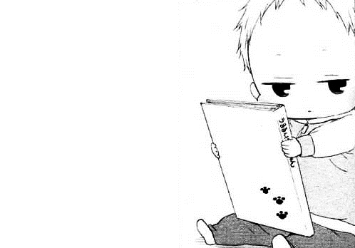 Wants someone to read him a book.