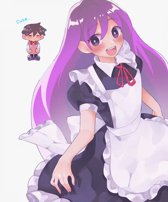 メイドの日ですって～!
ヒロマリ♡ 