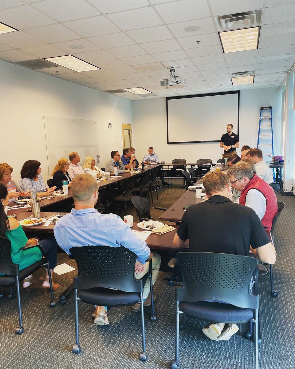 servprolexky's tweet photo. Big thank you to Assured Partners for letting us host a Breakfast and Learn at their office this morning! We hope y'all enjoyed it as much as we did! #SERVPRO #breakfastandlearn https://t.co/wg8NY3dRAa