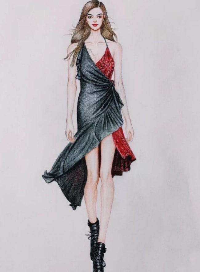 timeisee's tweet photo. Designed the dress, https://t.co/cG1afKuCff