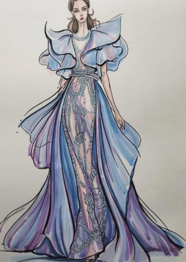 timeisee's tweet photo. Designed the dress, https://t.co/cG1afKuCff