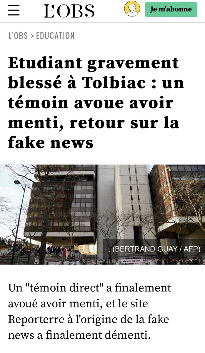 VLautard's tweet photo. Leïla Ivorra qui avait sortie la grosse fake news sur un soit disant étudiant blessé gravement par la police à #Tolbiac, sera candidate pour la #NUPES aux élections législatives de juin. https://t.co/1ooo8wuRzF